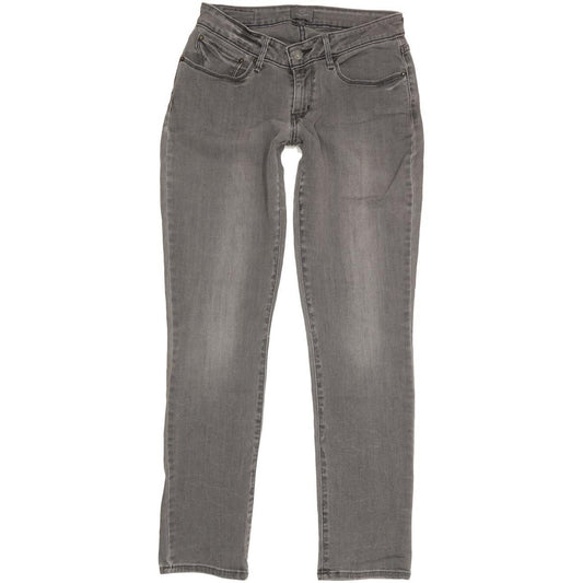 Levi's Bold Curve Women Grey Skinny Slim Stretch Jeans W30 L30