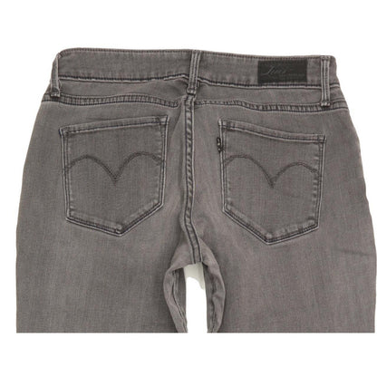 Levi's Bold Curve Women Grey Skinny Slim Stretch Jeans W30 L30
