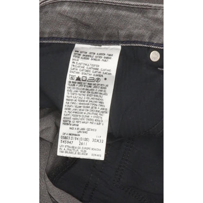 Levi's Bold Curve Women Grey Skinny Slim Stretch Jeans W30 L30