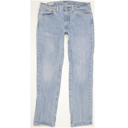 Levi's 511 Men Blue Straight Slim Jeans W34 L31