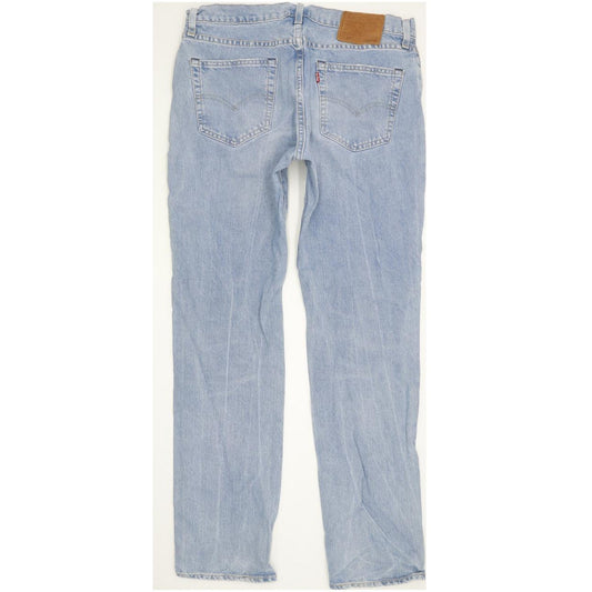 Levi's 511 Men Blue Straight Slim Jeans W34 L31