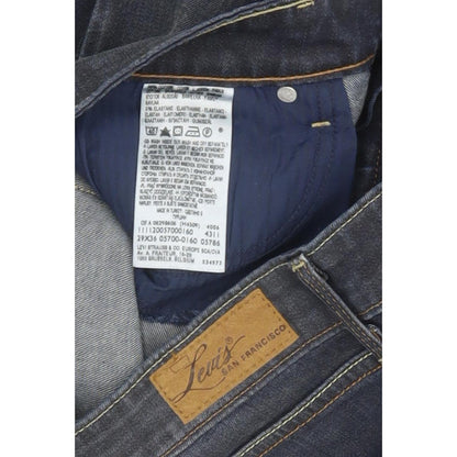 Levi's Demi Curve Women Blue Straight Slim Stretch Jeans W29 L36