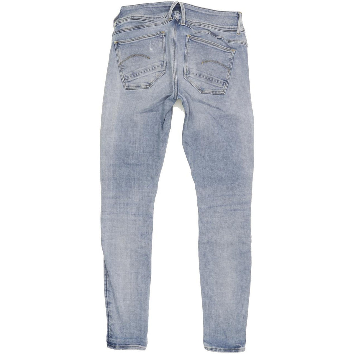G-Star Lynn D-Mid Women Blue Skinny Slim Stretch Jeans W28 L29