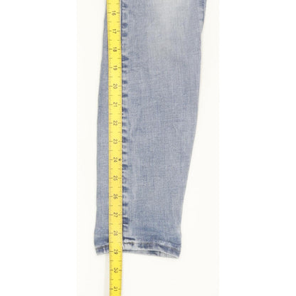 G-Star Lynn D-Mid Women Blue Skinny Slim Stretch Jeans W28 L29