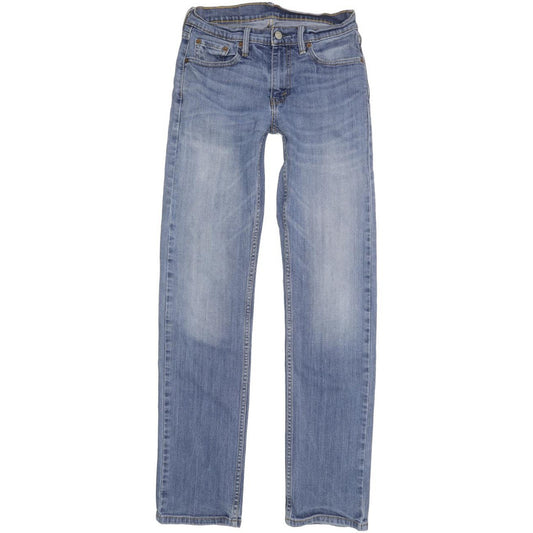 Levi's 511 Men Blue Straight Slim Jeans W28 L32