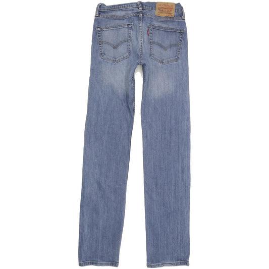 Levi's 511 Men Blue Straight Slim Jeans W28 L32