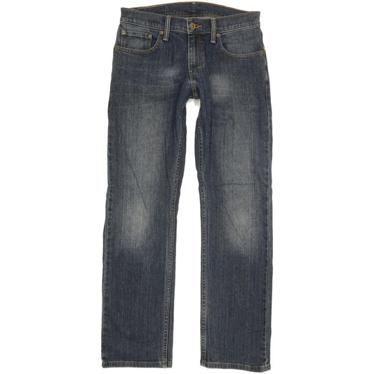 Levi's 514 Men Blue Straight Slim Stretch Jeans W29 L30