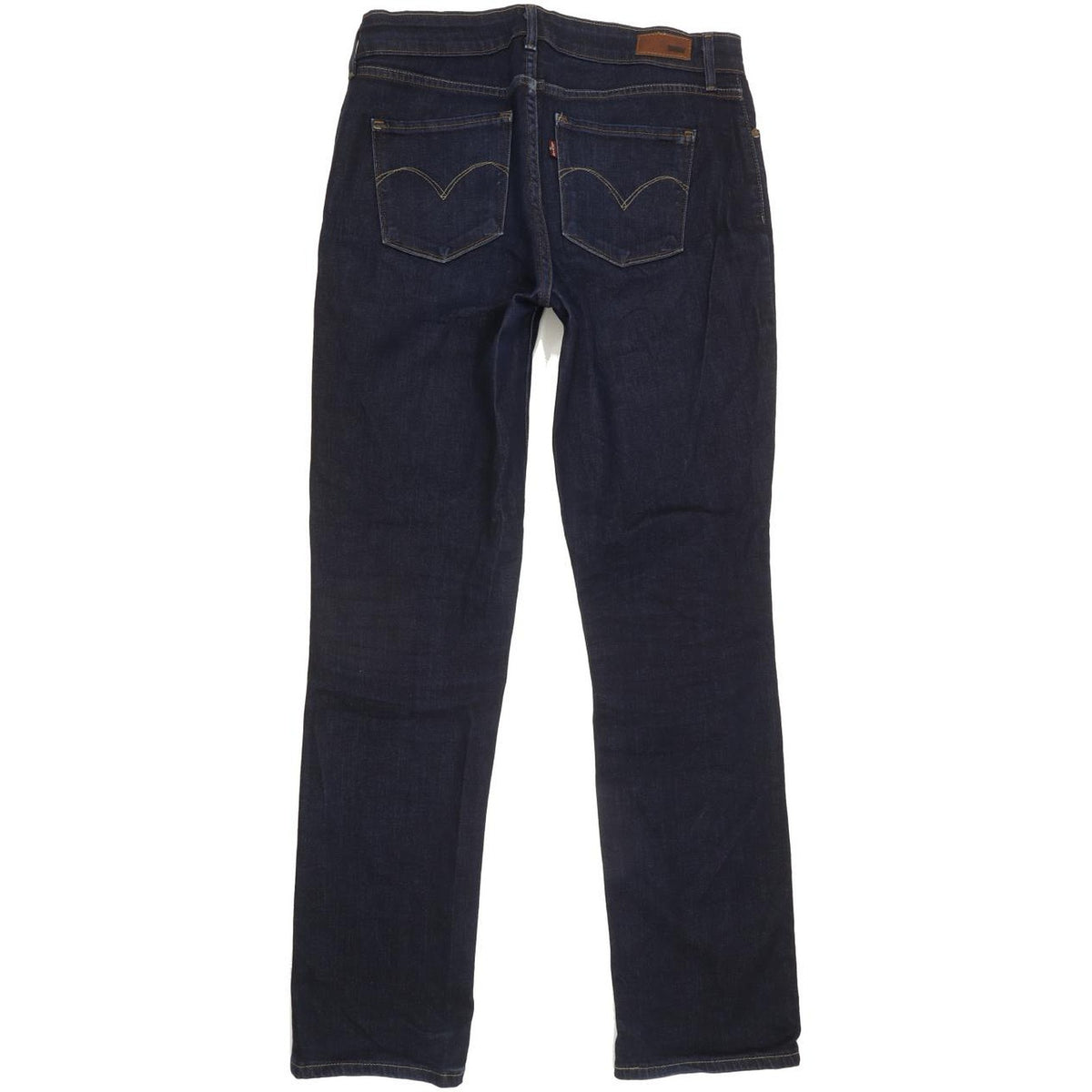 Levi's Demi Curve Women Blue Straight Slim Stretch Jeans W30 L31