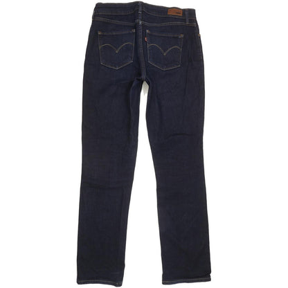 Levi's Demi Curve Women Blue Straight Slim Stretch Jeans W30 L31