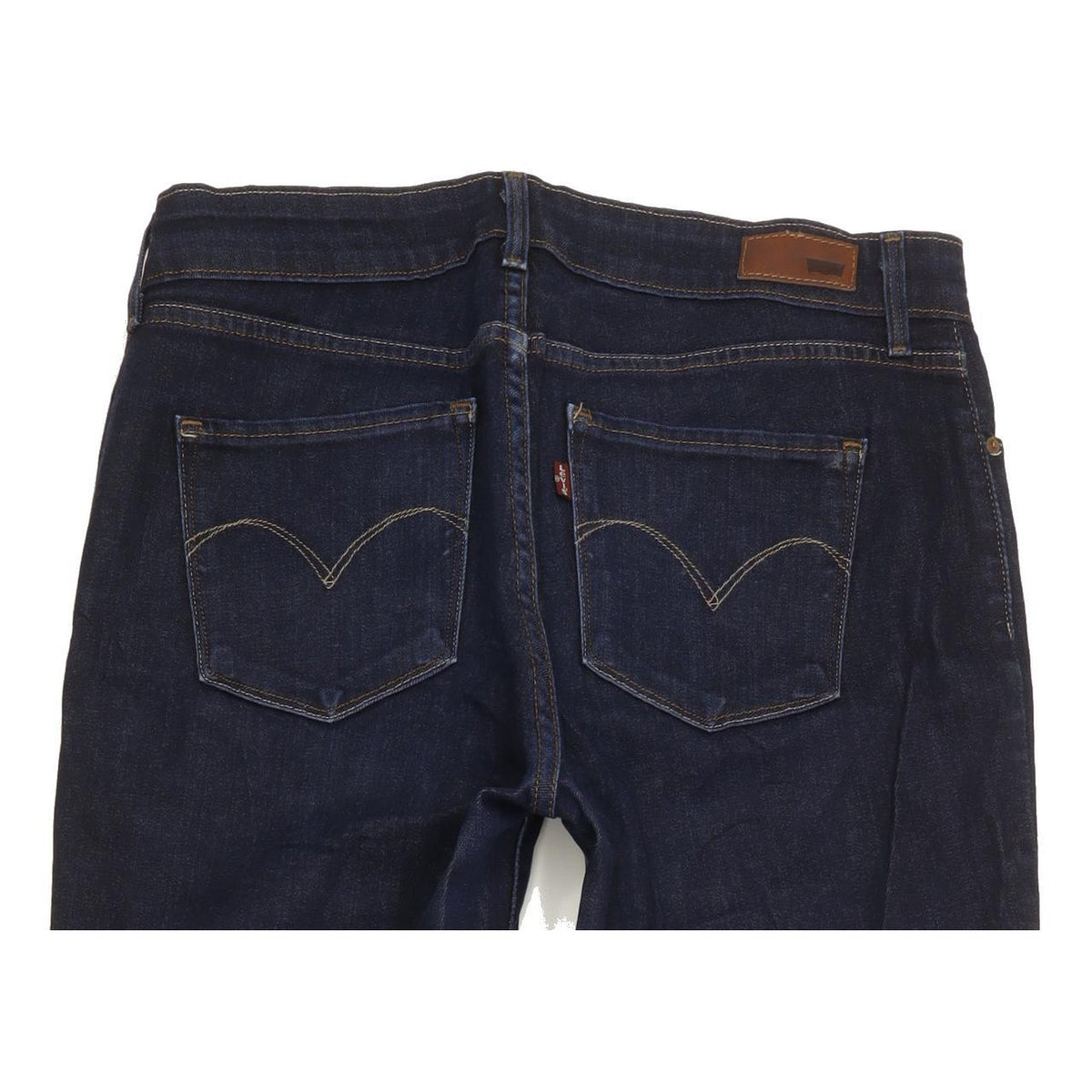 Levi's Demi Curve Women Blue Straight Slim Stretch Jeans W30 L31
