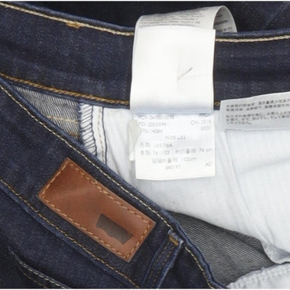 Levi's Demi Curve Women Blue Straight Slim Stretch Jeans W30 L31