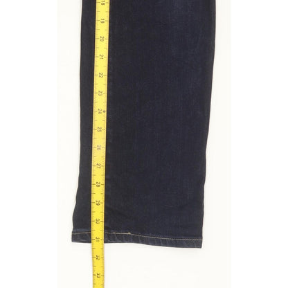 Levi's Demi Curve Women Blue Straight Slim Stretch Jeans W30 L31