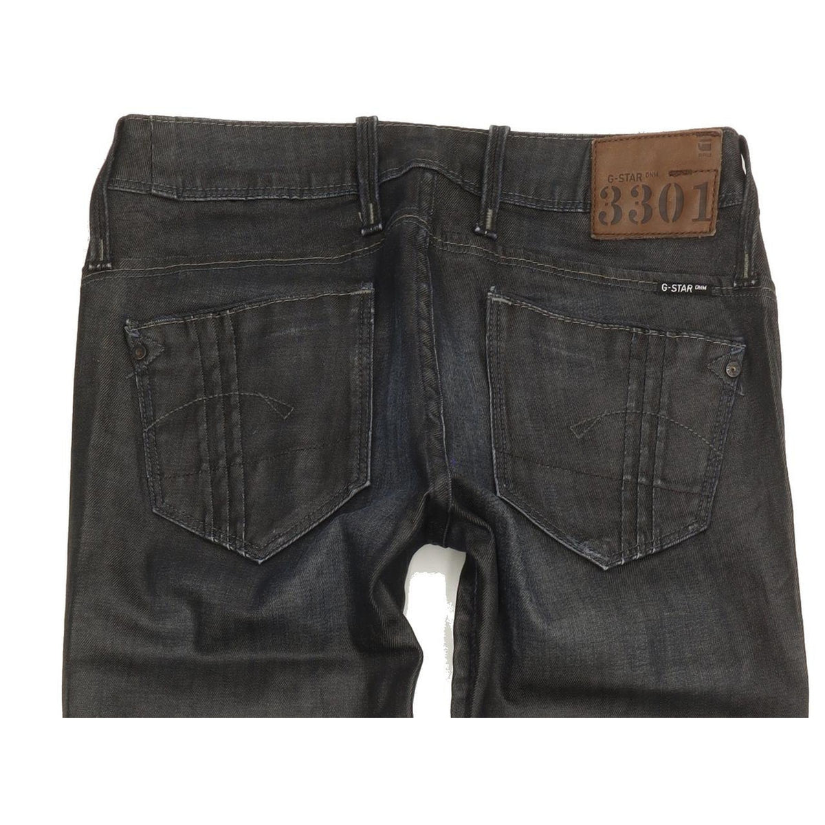 G-Star Elect Women Charcoal Straight Slim Stretch Jeans W30 L35