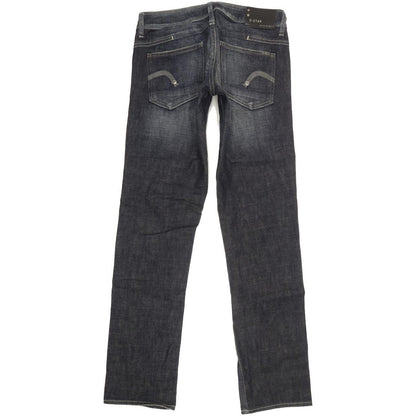G-Star New Reese Women Blue Straight Slim Stretch Jeans W29 L31