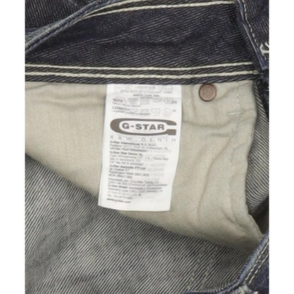 G-Star New Reese Women Blue Straight Slim Stretch Jeans W29 L31