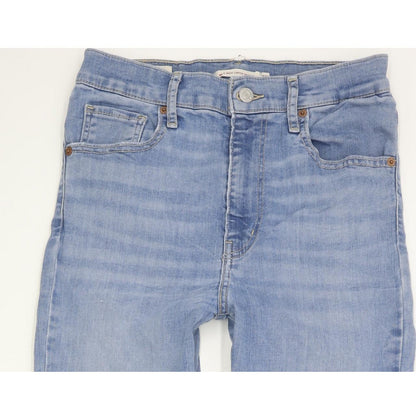 Levi's Mile Blue Skinny Slim Stretch Jeans High Waisted W28 L31