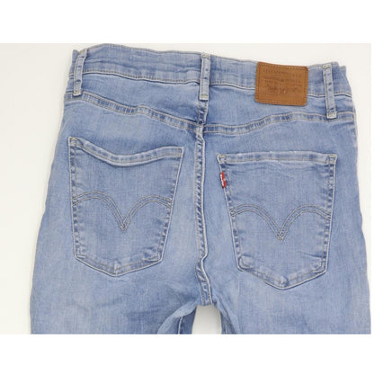 Levi's Mile Blue Skinny Slim Stretch Jeans High Waisted W28 L31