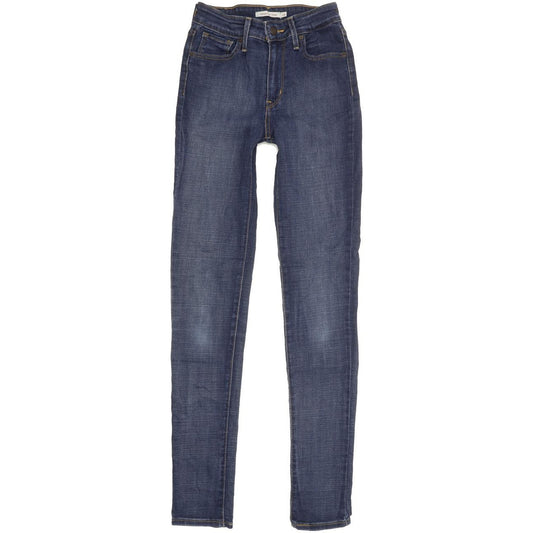 Levi's 721 Women Blue Skinny Slim Stretch Jeans W26 L31