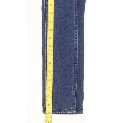 G-Star Cooper Women Blue Skinny Slim Stretch Jeans W26 L34