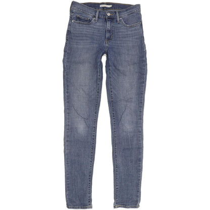 Levi's 311 Shaping Women Blue Straight Slim Stretch Jeans W29 L34