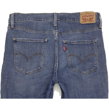 Levi's 311 Shaping Women Blue Straight Slim Stretch Jeans W29 L34