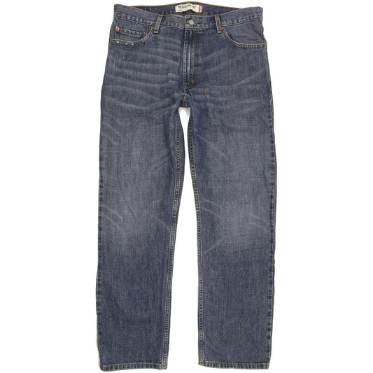Levi's 505 Men Blue Straight Regular Jeans W36 L32