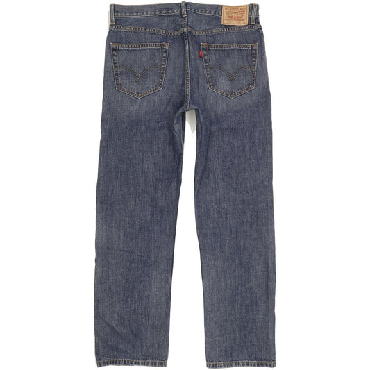 Levi's 505 Men Blue Straight Regular Jeans W36 L32