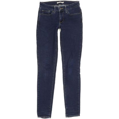 Levi's 711 Women Blue Skinny Slim Stretch Jeans W27 L32
