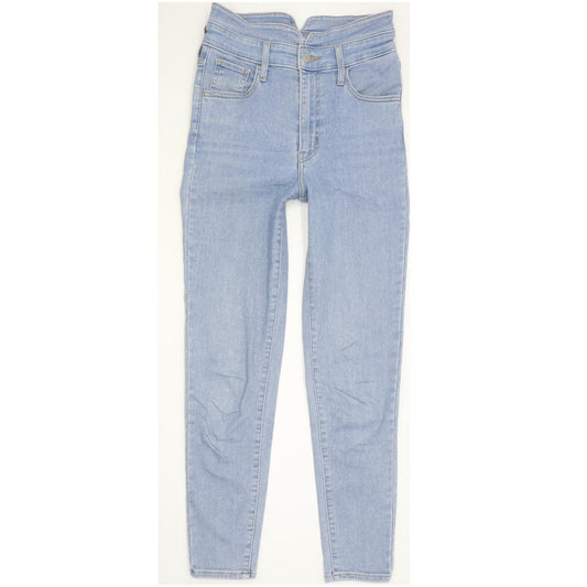 Levi's Mile Ankle Women Blue Skinny Slim Stretch Jeans W26 L30