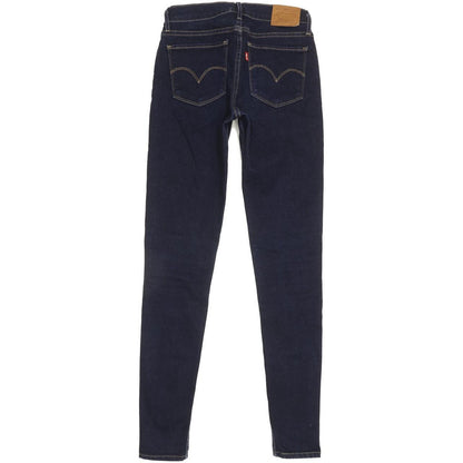 Levi's 710 Super Women Blue Skinny Slim Stretch Jeans W26 L30
