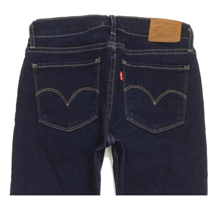 Levi's 710 Super Women Blue Skinny Slim Stretch Jeans W26 L30