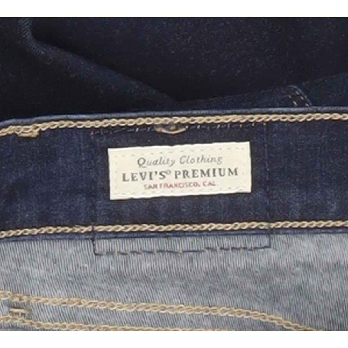 Levi's 710 Super Women Blue Skinny Slim Stretch Jeans W26 L30