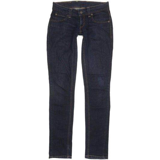 Levi's 603 Women Blue Straight Slim Stretch Jeans W26 L33