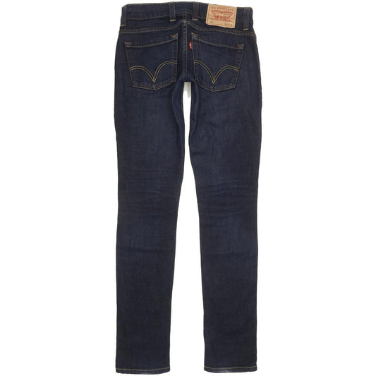 Levi's 603 Women Blue Straight Slim Stretch Jeans W26 L33