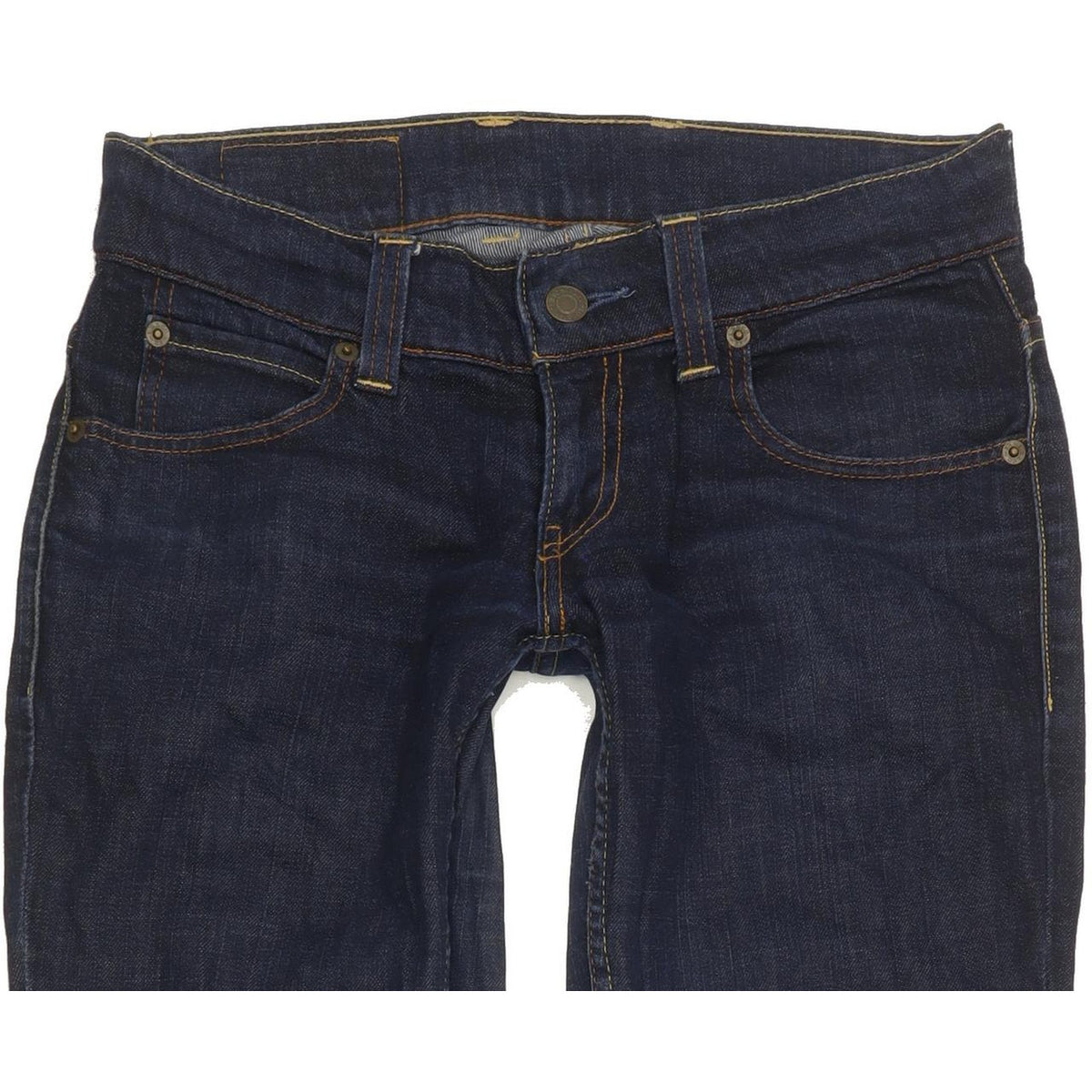 Levi's 603 Women Blue Straight Slim Stretch Jeans W26 L33