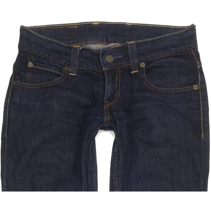 Levi's 603 Women Blue Straight Slim Stretch Jeans W26 L33