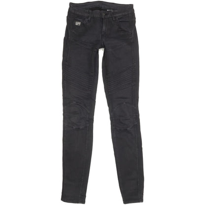 G-Star 5620 Custom Women Navy Skinny Slim Stretch Jeans W23 L32
