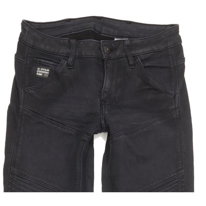 G-Star 5620 Custom Women Navy Skinny Slim Stretch Jeans W23 L32