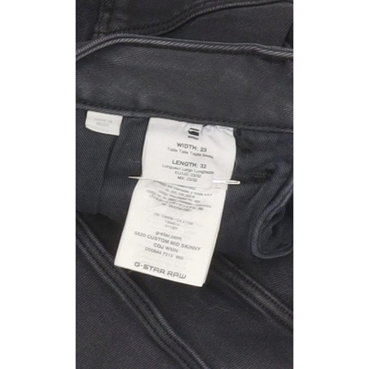 G-Star 5620 Custom Women Navy Skinny Slim Stretch Jeans W23 L32