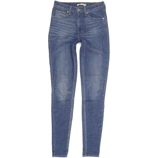 Levi's Mile Women Blue Skinny Slim Stretch Jeans W28 L32