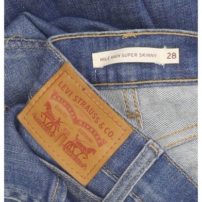 Levi's Mile Women Blue Skinny Slim Stretch Jeans W28 L32