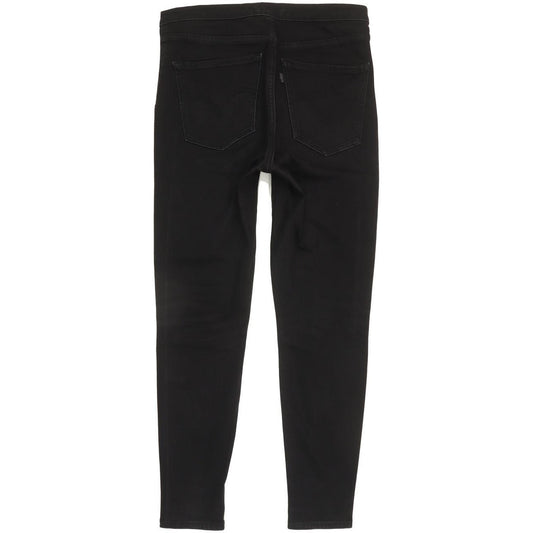 Levi's Runaround Women Black Skinny Slim Jeans W26 L27