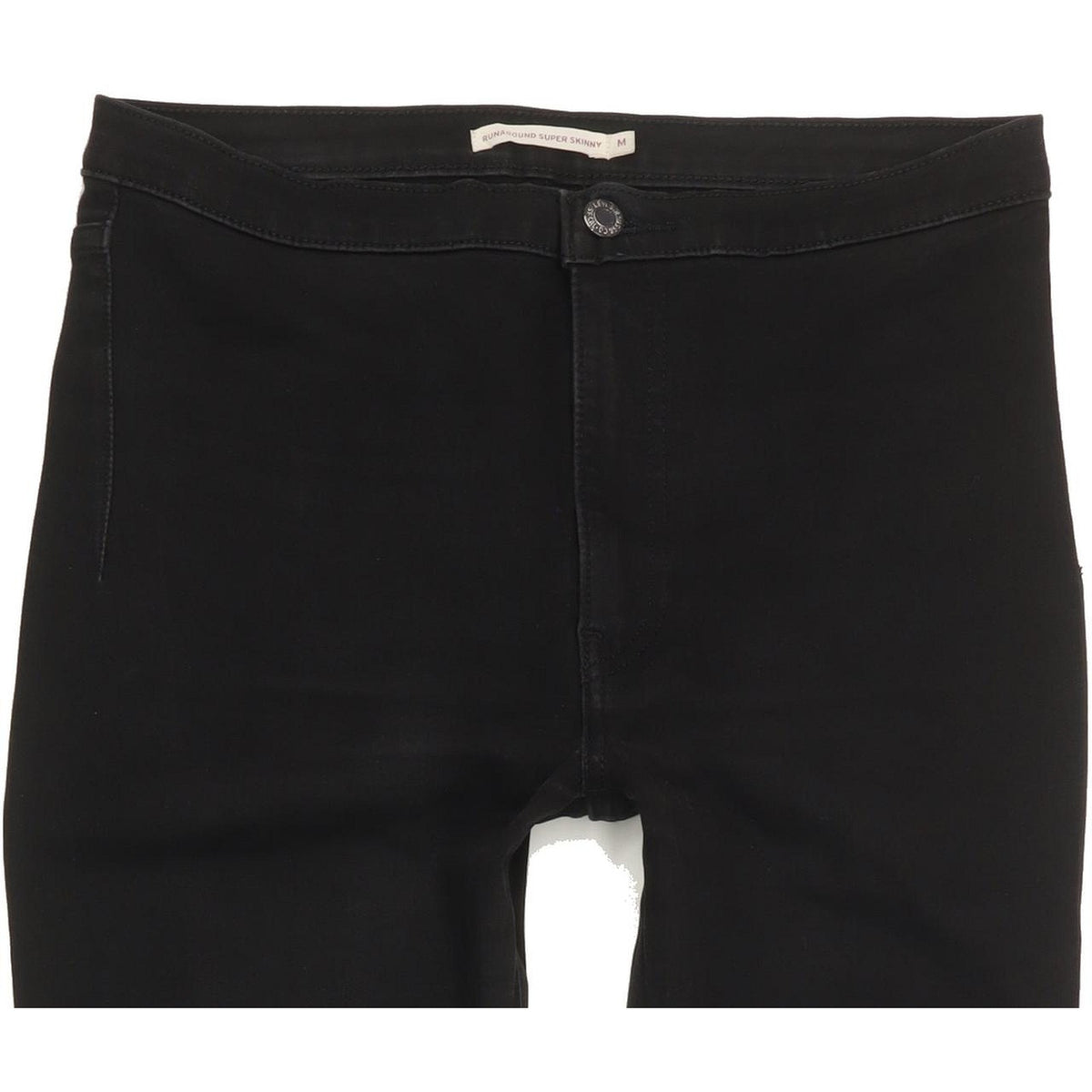 Levi's Runaround Women Black Skinny Slim Jeans W26 L27