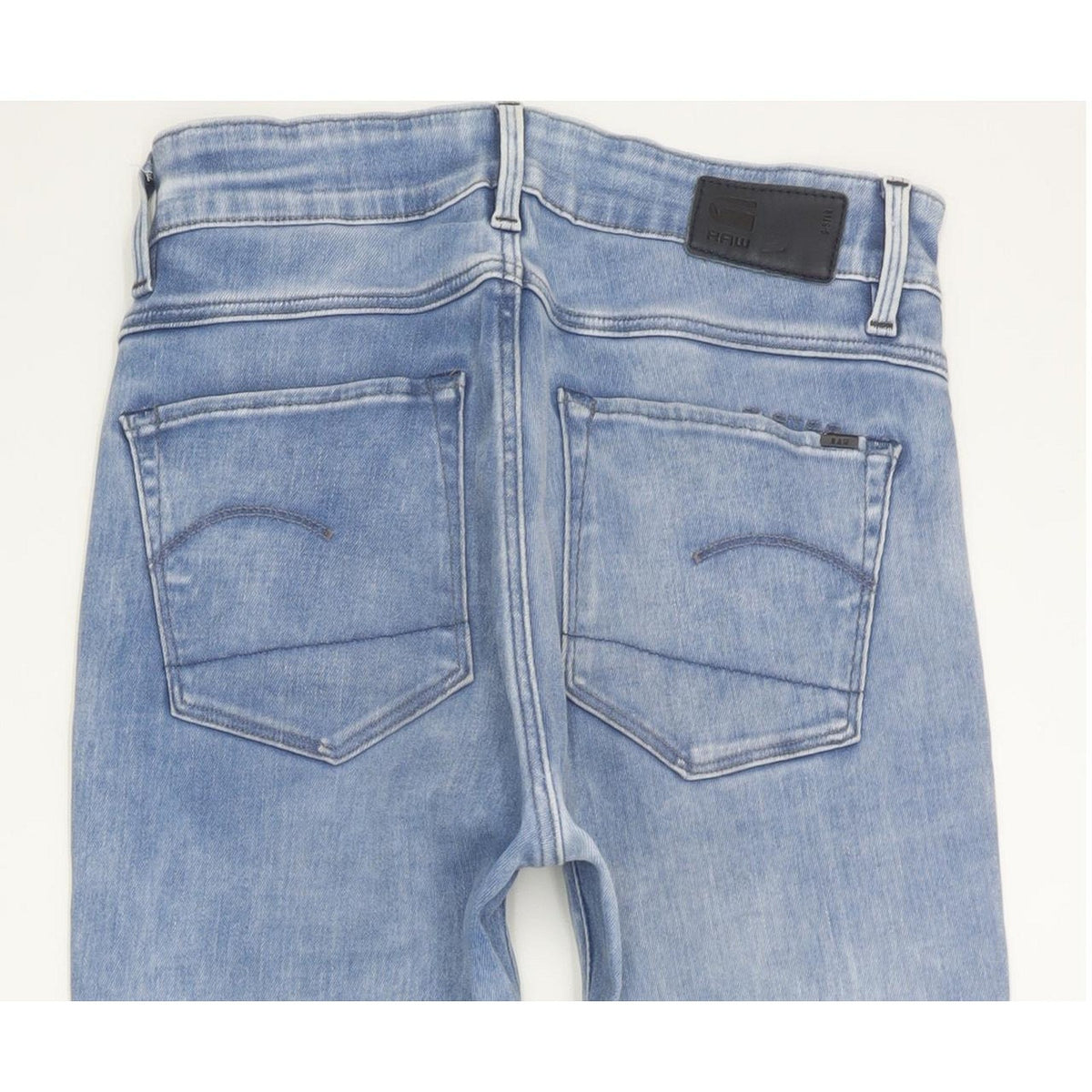 G-Star 3301 Ultra Women Blue Skinny Slim Stretch Jeans W26 L28