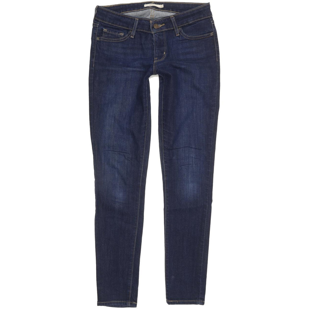 Levi's 711 Women Blue Skinny Slim Stretch Jeans W26 L29