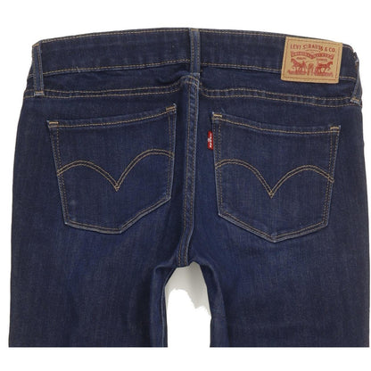 Levi's 711 Women Blue Skinny Slim Stretch Jeans W26 L29