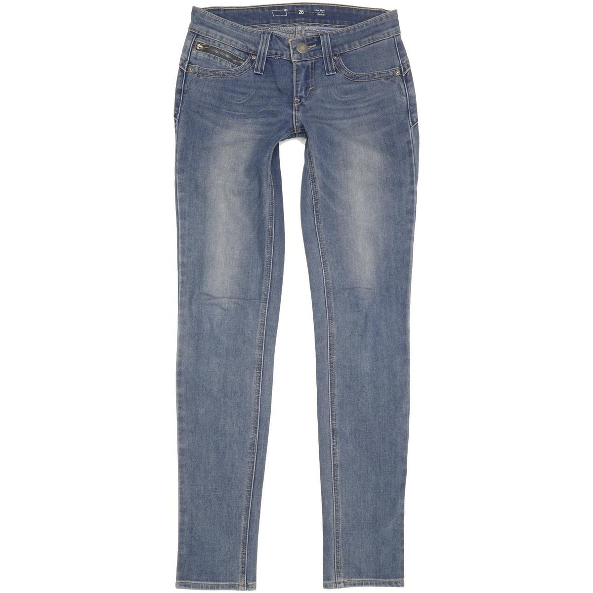 Levi's Women Blue Skinny Slim Stretch Jeans W26 L31