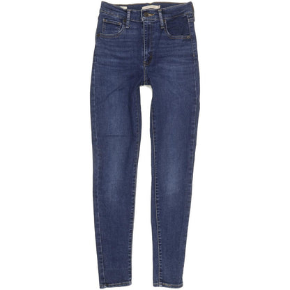 Levi's Mile Blue Skinny Slim Stretch Jeans High Waisted W26 L28