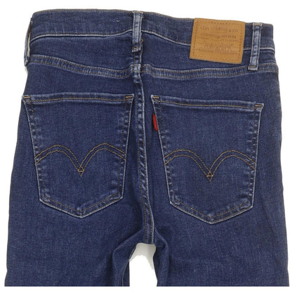 Levi's Mile Blue Skinny Slim Stretch Jeans High Waisted W26 L28