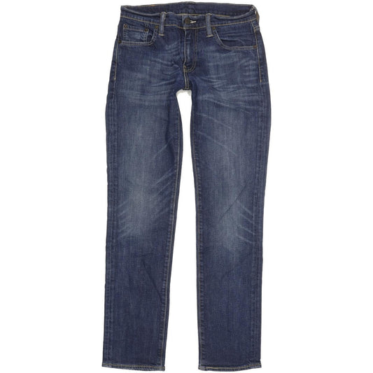 Levi's 511 Men Blue Straight Slim Stretch Jeans W29 L32